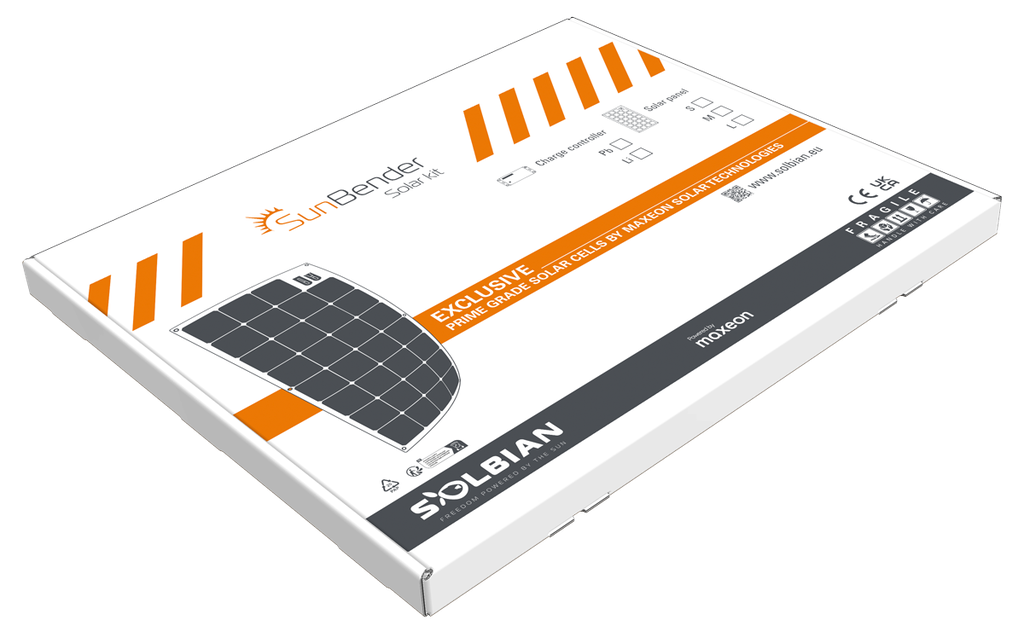 SunBender kit M 108 Watt 4S LiFePO4 (14.2V)