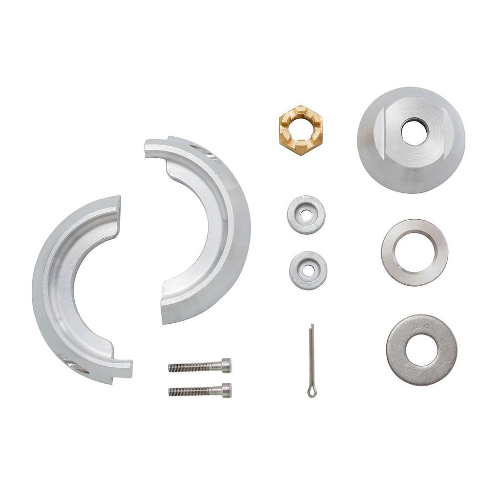 Anode set Aluminium Cruise 10.0 / 12.0 zoet- en zoutwater