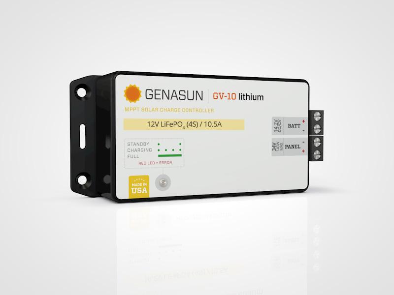 Genasun GV-10 Lithium 14.2 Volt mppt