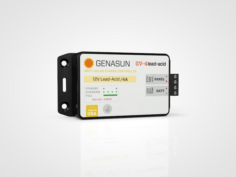 Genasun GV-4 Lead-Acid 12 Volt mppt