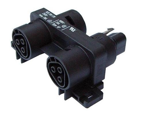 Ratio AC16 splitter 1:3 16A