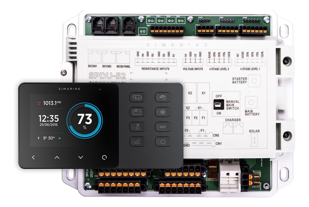 Simarine VIA Caravan Control incl. power distribution unit