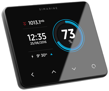 Simarine Pico One display - opbouw/standalone zwart