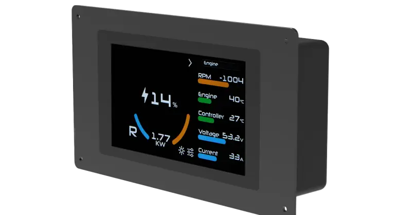 WaterWorld 5" TFT kleuren display CANopen 500k