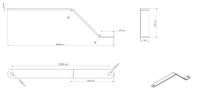 Steering Link Arm Travel XP Remote