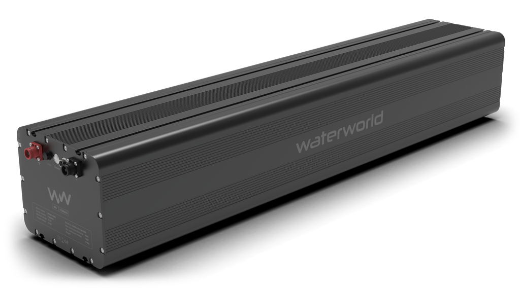 2x WaterWorld 48-13600 LFP accu incl. 35A lader en BatteryLink CANopen