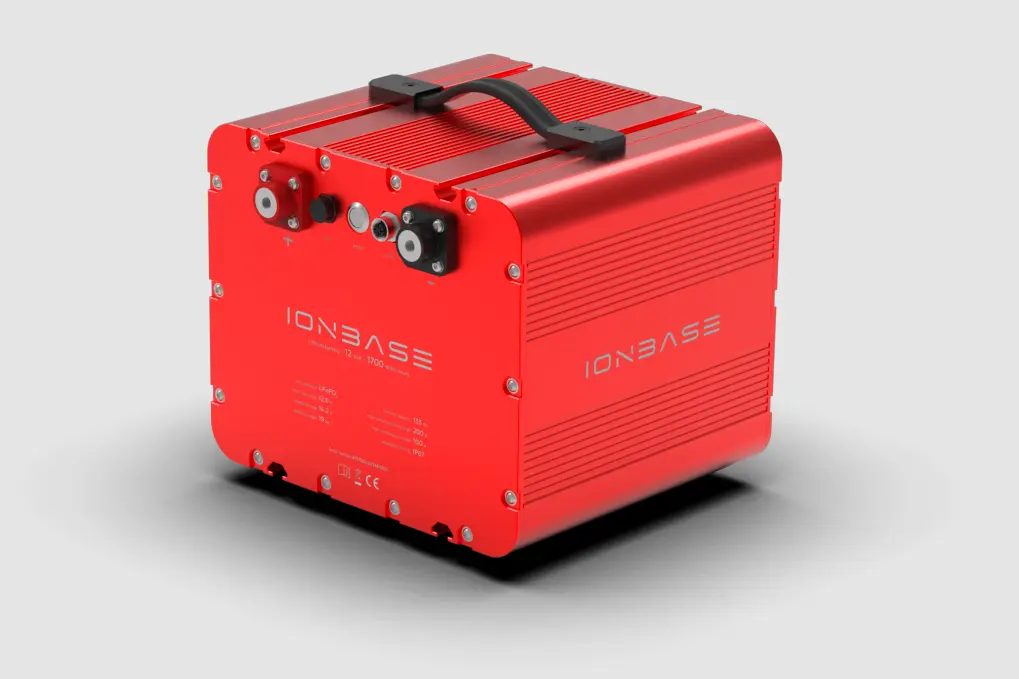 Ionbase 12V 1700Wh Cranking Red LFP battery