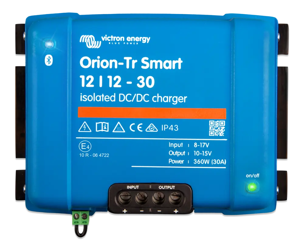 Victron Orion-Tr Smart 12/12-30A Isolated DC-DC lader / omvormer