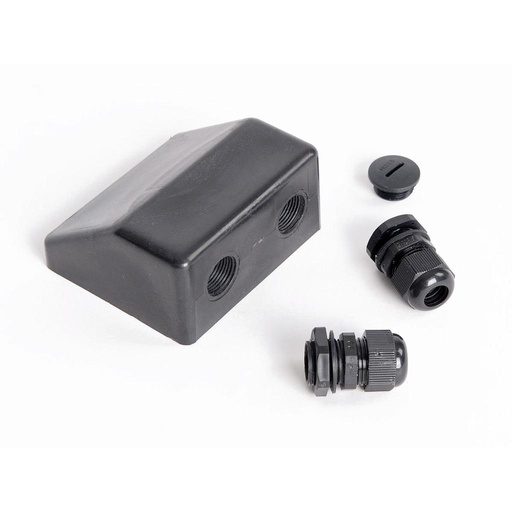 [AQ005] Dakdoorvoer dubbel zwart