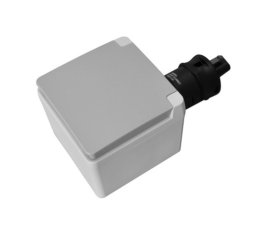 [AC16-07-1] Ratio AC16 wall socket single IP55