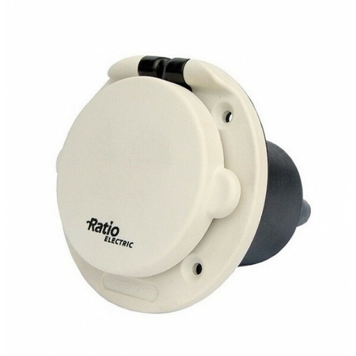 [MP16-10-K] Ratio walstroom invoer 16A RVS (kopie)