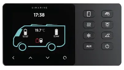 [SCC8] Simarine VIA Caravan Control incl. power distribution unit