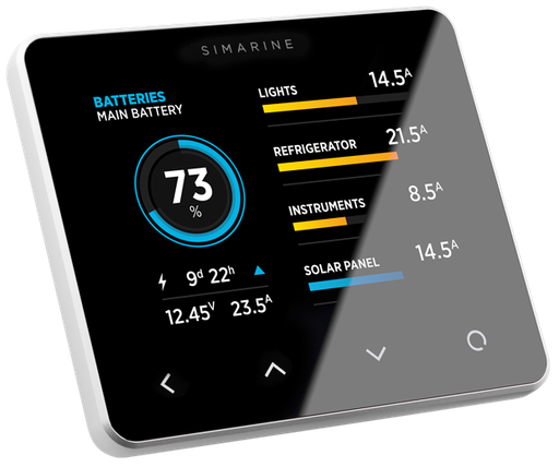 [P202] Simarine Pico display - standalone silver Rev 2.0