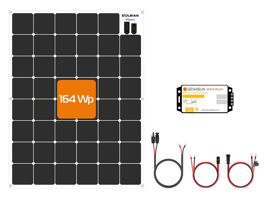 [SB-kL-Pb] SunBender kit L 164 Watt 12 volt lead acid