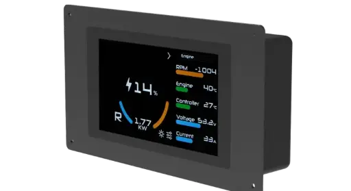 [WW-2212B] WaterWorld 5" TFT Colour display 500K CANopen black