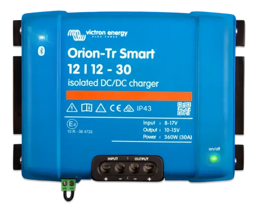 [ORI121236120] Victron Orion-Tr Smart 12/12-30A Isolated DC-DC charger